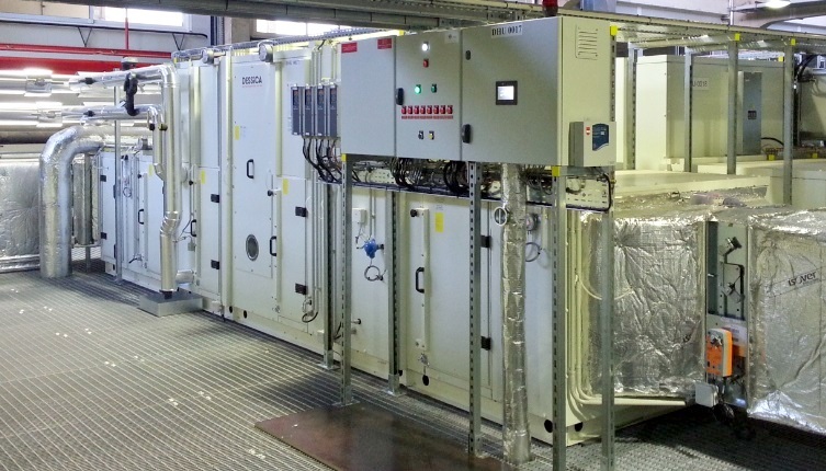 Unidades modulares de deshumidificación y tratamiento del aire