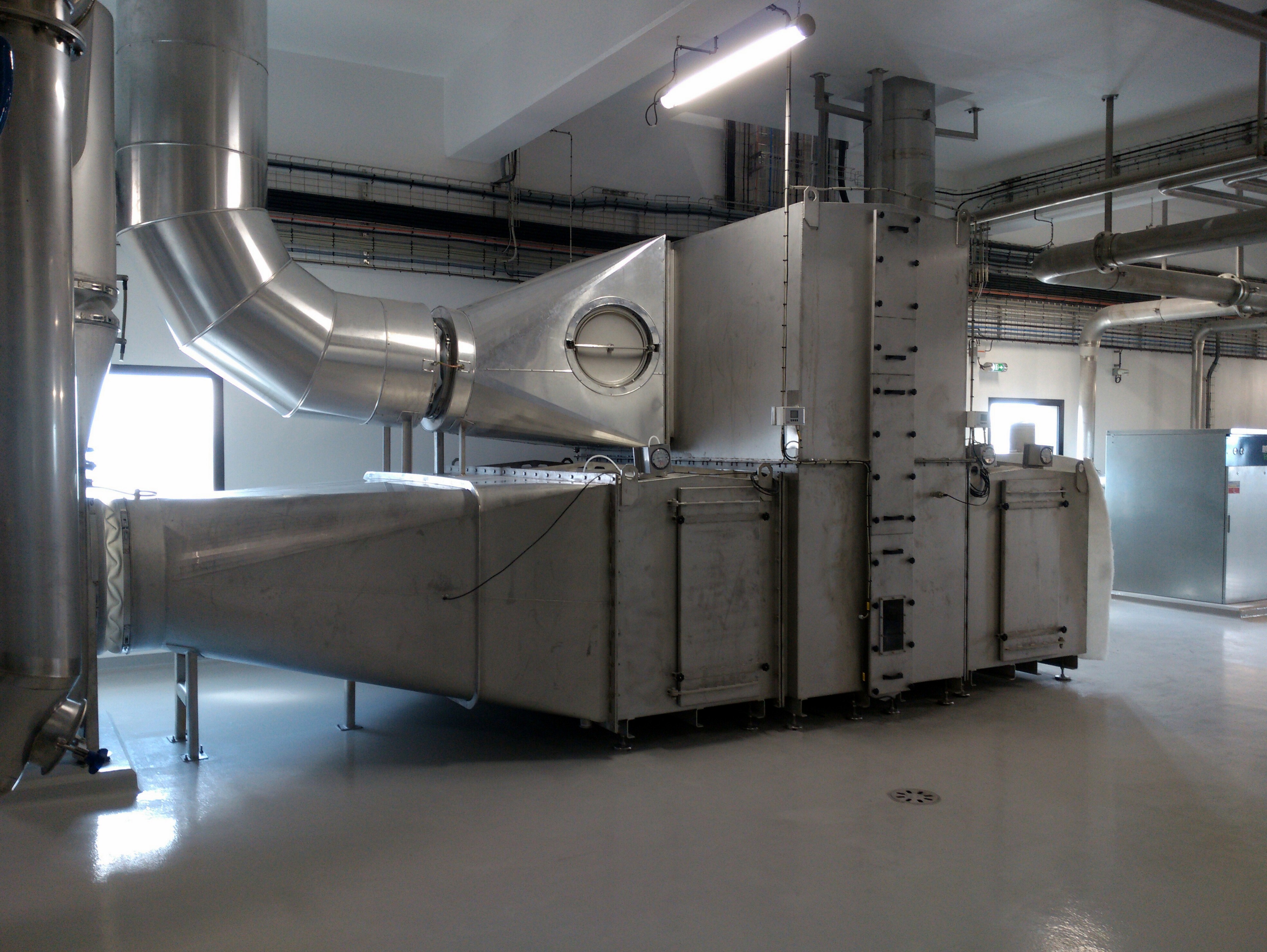Sistemas de deshumidificación de aire estéril para la industria alimentaria